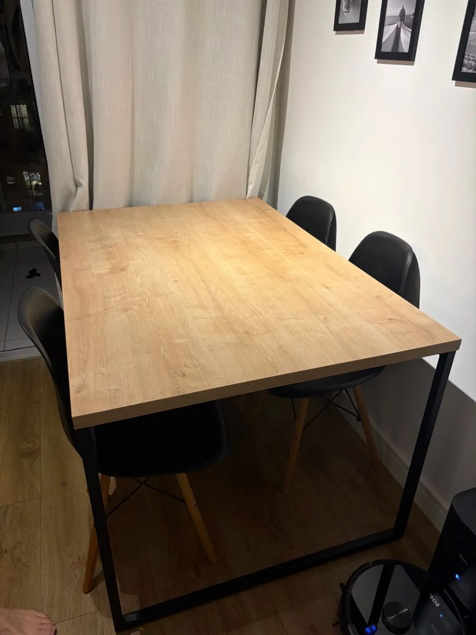 Conjunto Mesa de Jantar Industrial