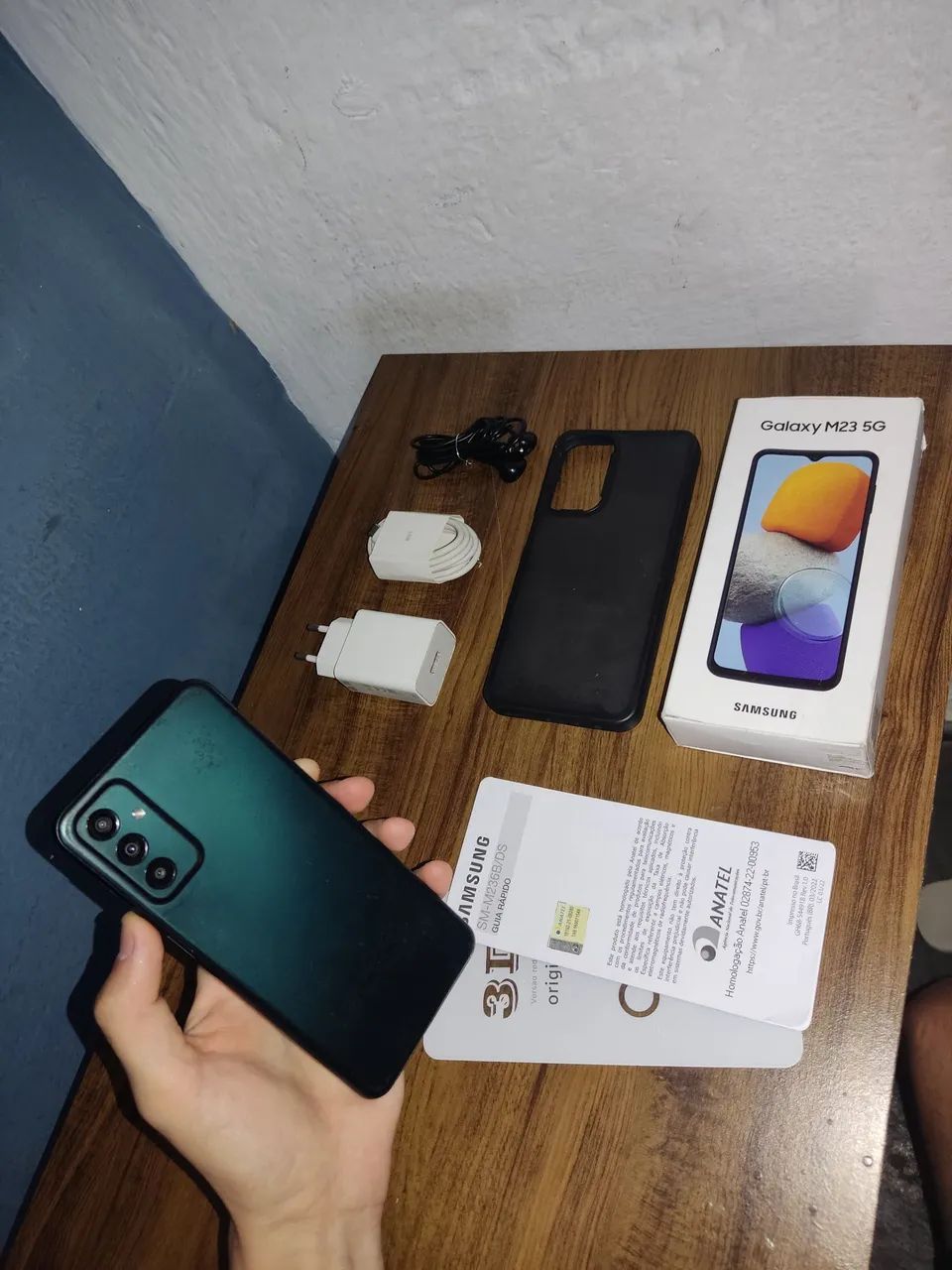 Celular M23 5G / 6 GB /128G/ na caixa completo  - Foto 5