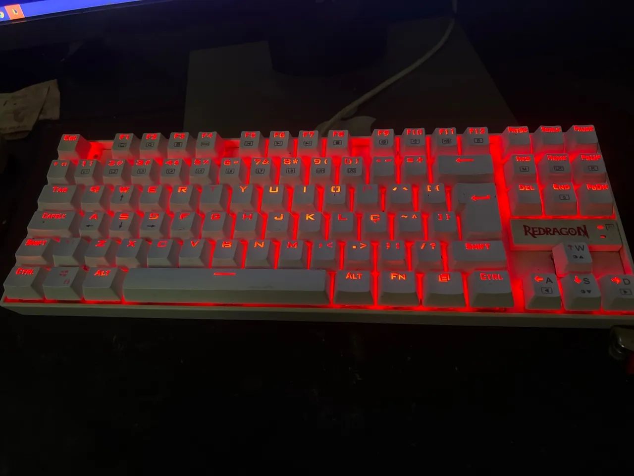 Kit teclado e mouse red dragon - Foto 5