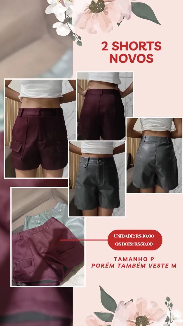 Shorts NOVO
