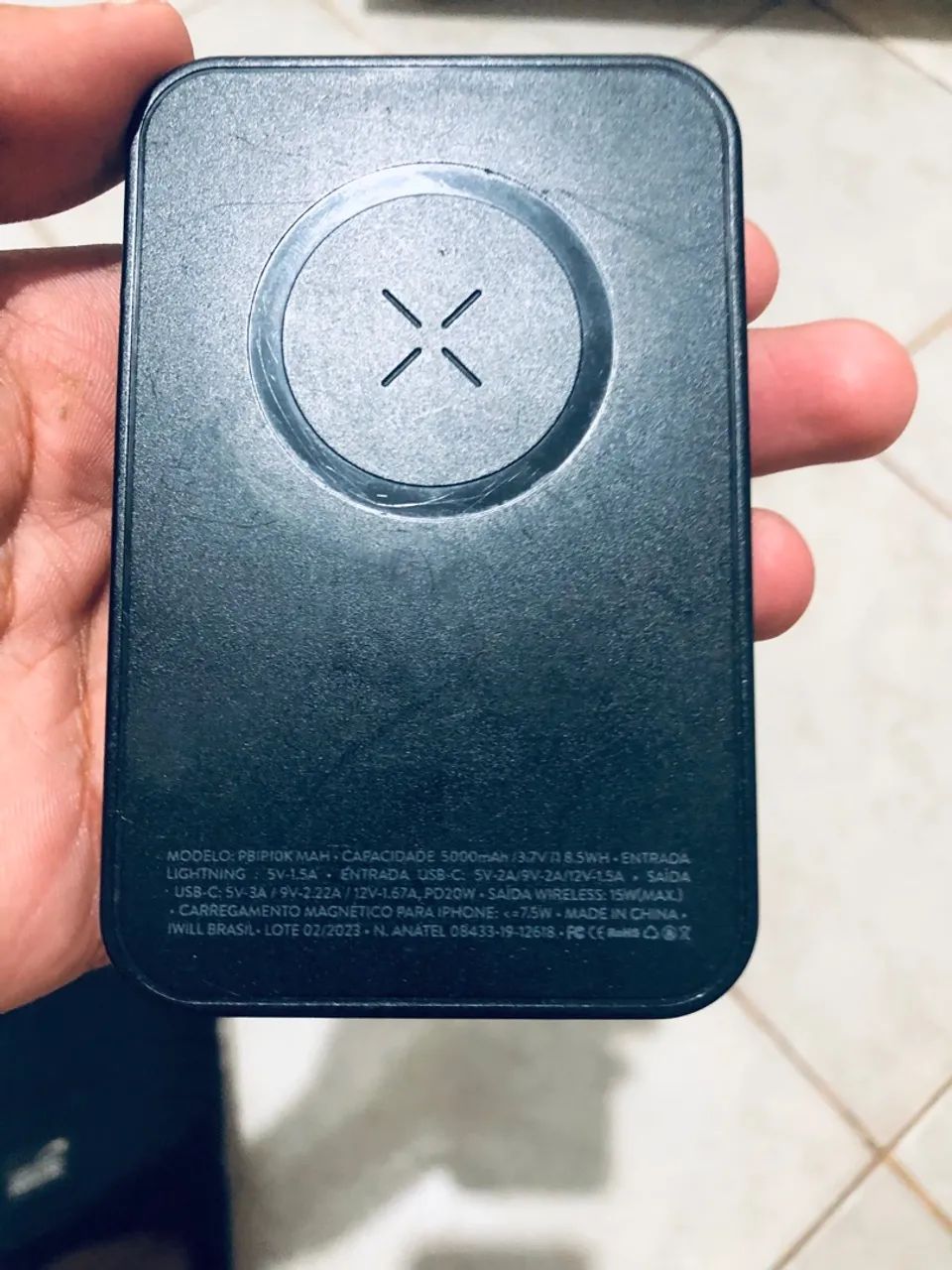 Bateria portátil !!!  Em ótimo estado 