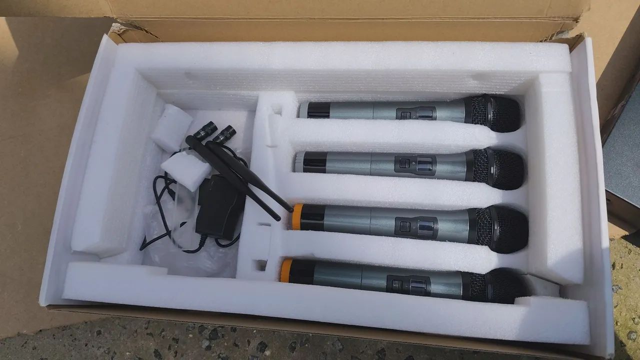 Microfone uhf digitais  - Foto 3