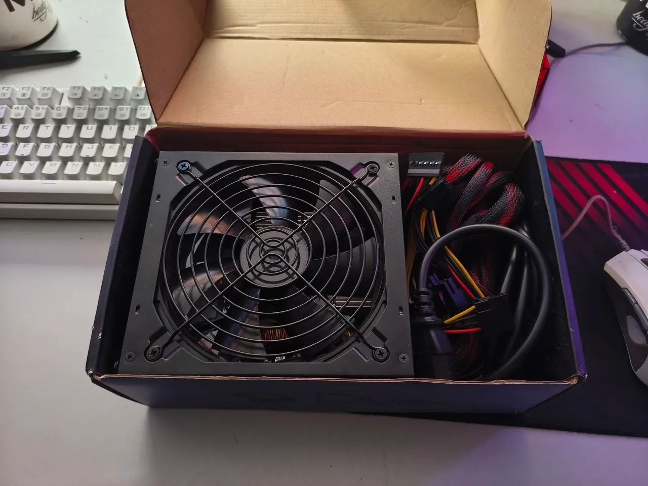 FONTE 600W 80PLUS BRONZE DUEX D X6 00FS E+ - Foto 3