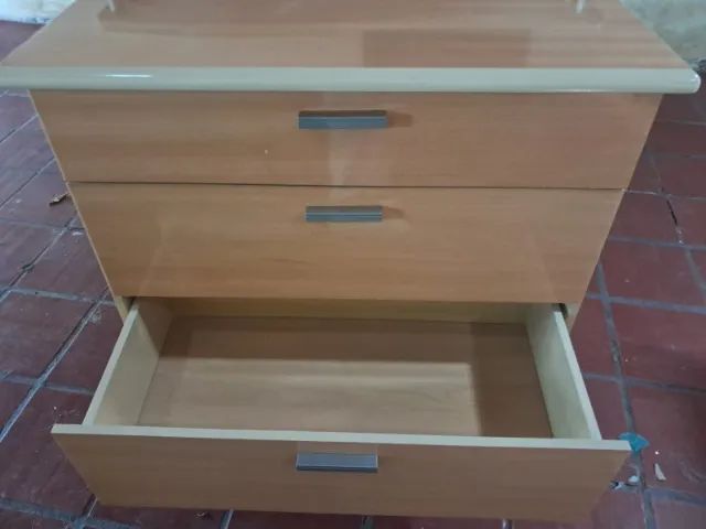 Cômoda em madeira MDF com 4 Gavetas - Foto 3