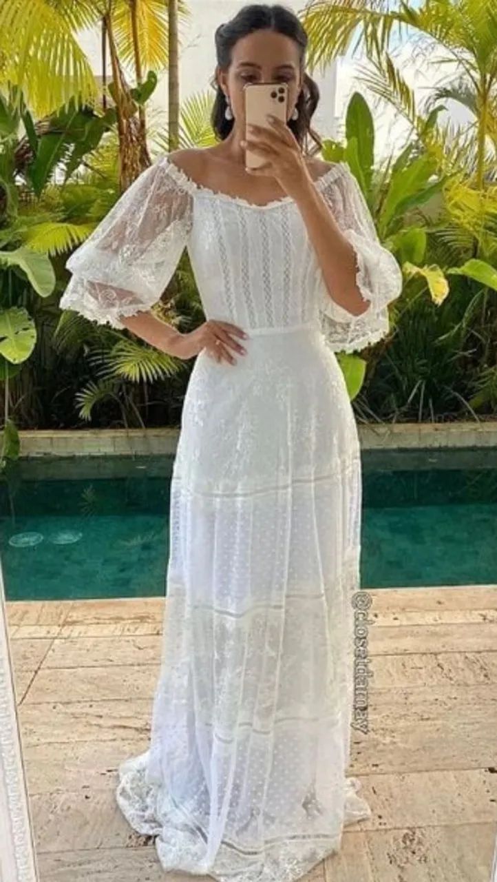 Vestido pré wedding / civil - Foto 4