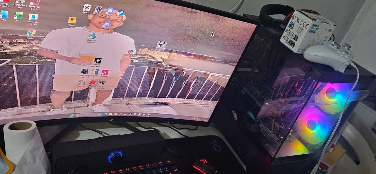 Pc gamer  p sair logo,ótimo p jogar 