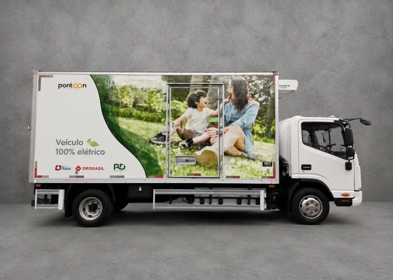 Caminhão jac 1200 plus 100% elétrico  - Foto 2