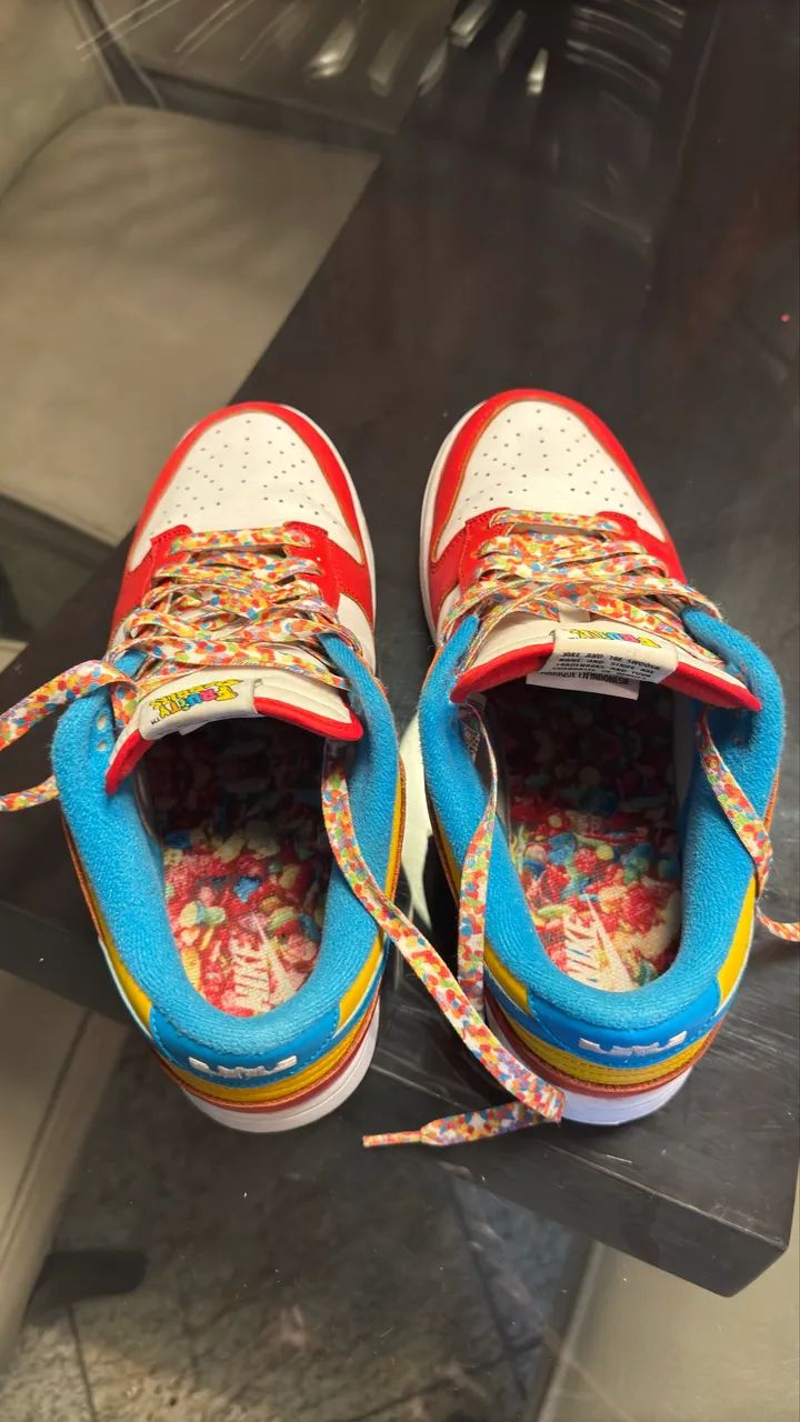 Tenis nike Dunk Low x Fruity PEBBLES - Foto 5