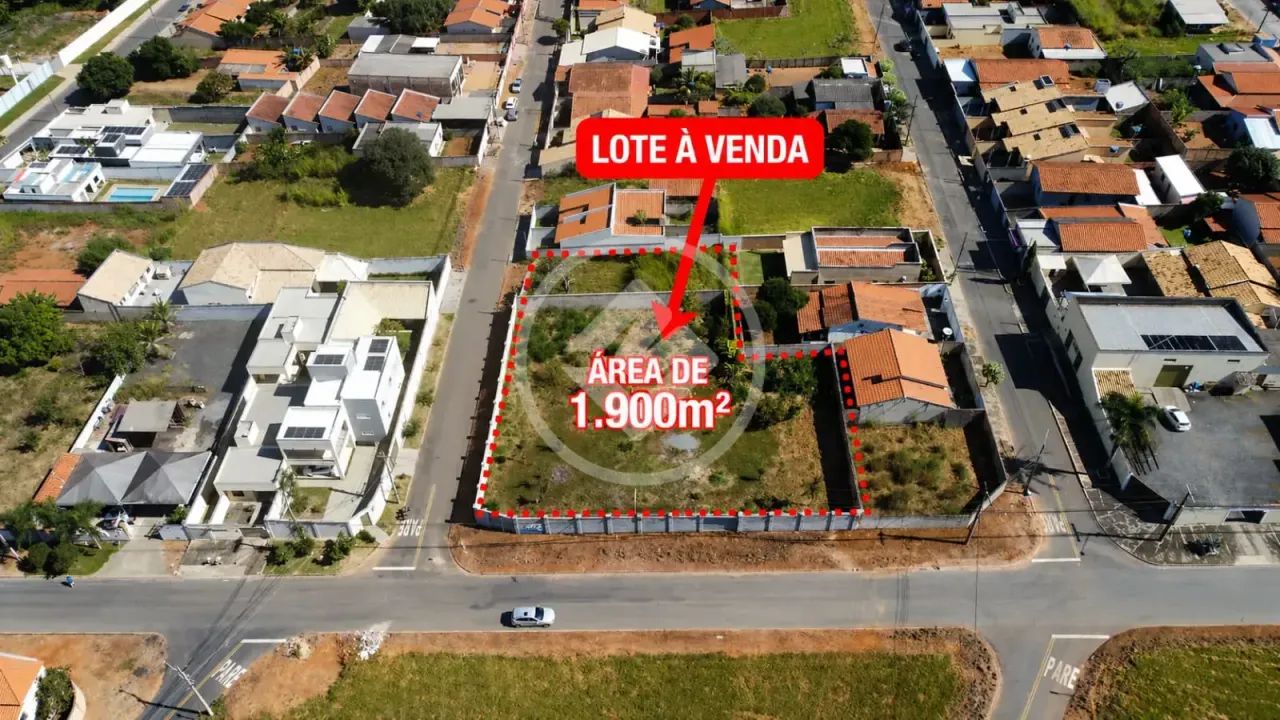Hidrolândia - Terreno com excelente localização codigo: 325813