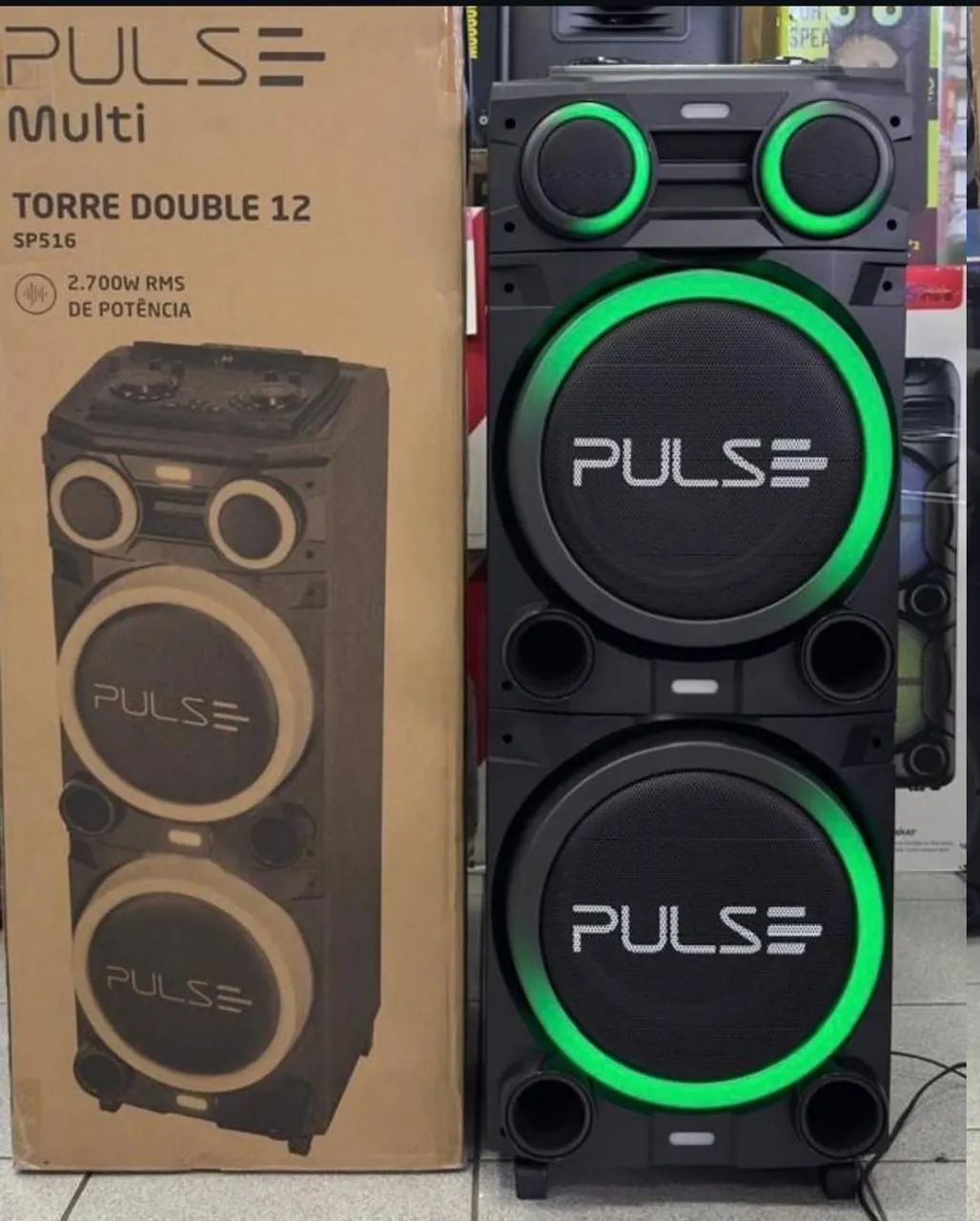 Vendo caixa de som da pulse 2700w 