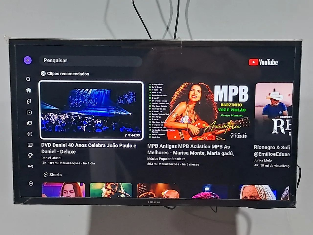 Tv Samsung 32 polegadas praticamente sem uso, tudo funcionando perfeitamente  - Foto 3