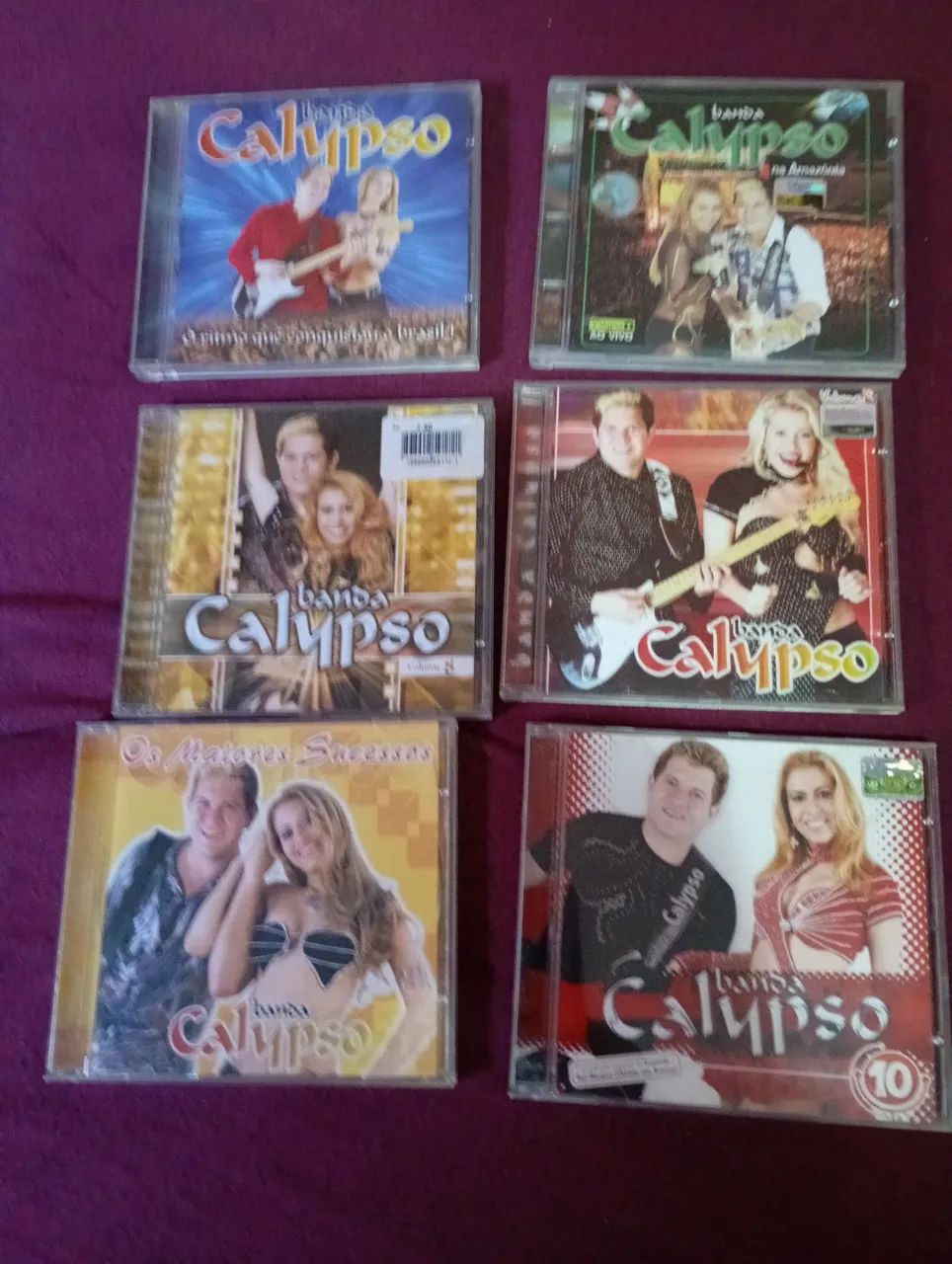 06 cds banda calipso excelente 