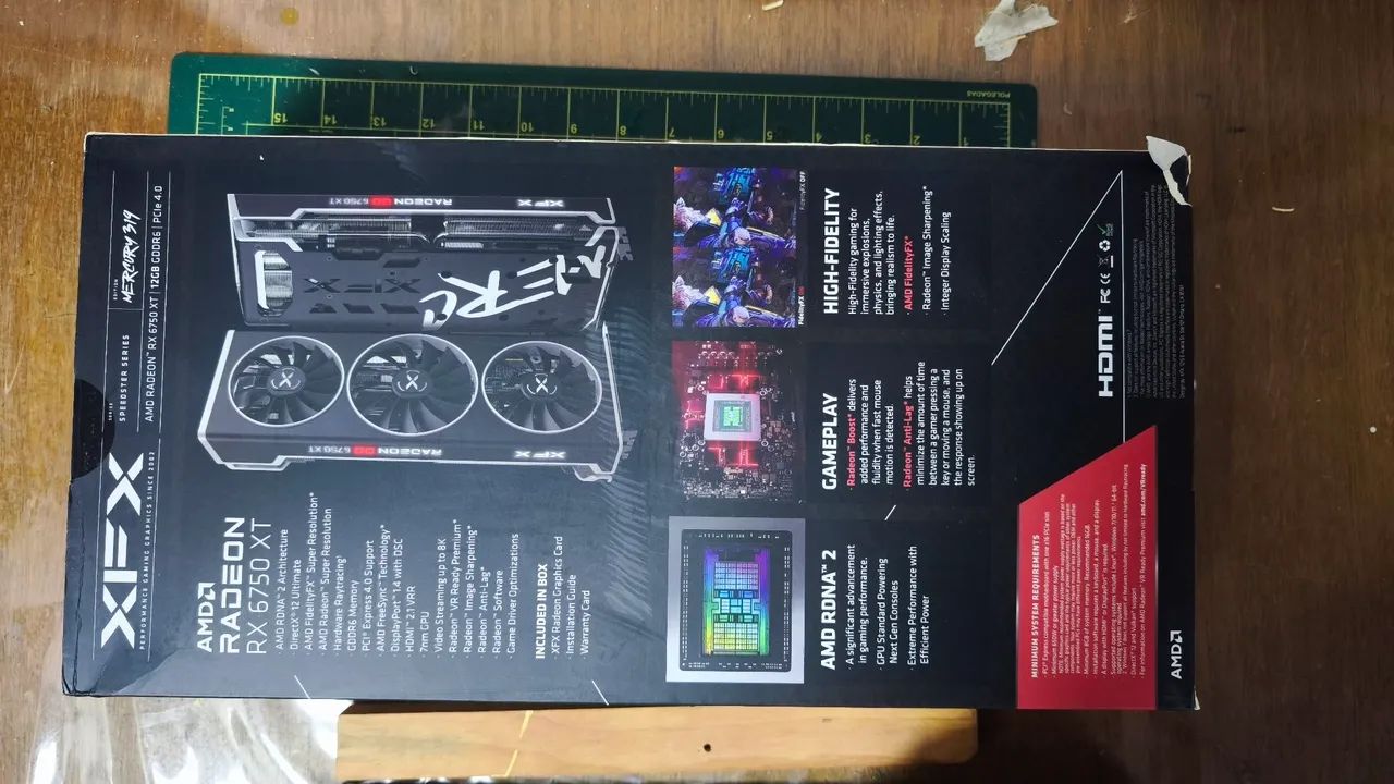 Placa de video Radeon Rx 6750xt - Foto 4