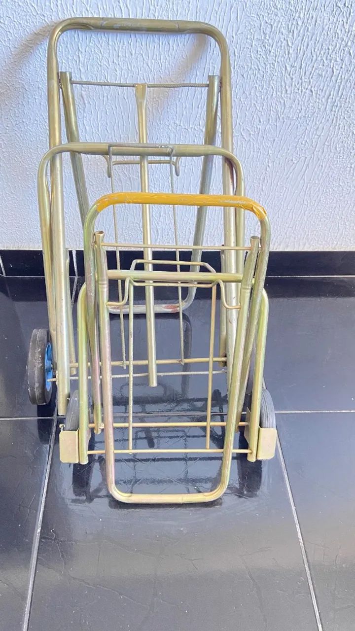 Carrinho de compras dobrável  - Foto 2
