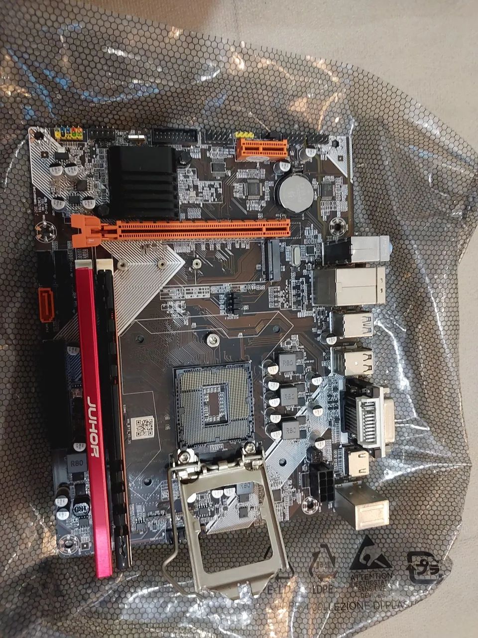 Placa mãe, processador e memoria ram
