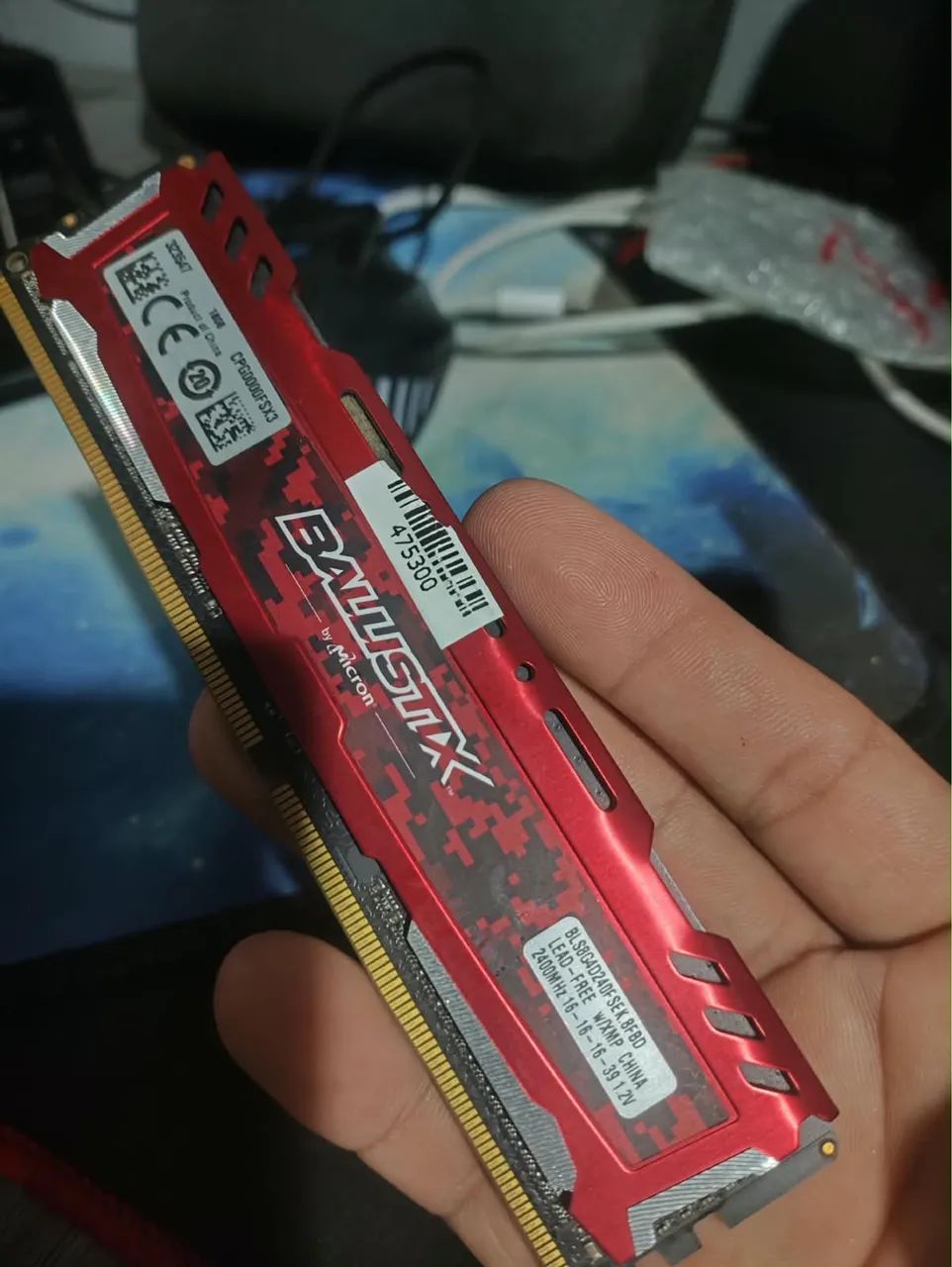 Memória 8GB.    Ddr4.  Pc. Usado 100% - Foto 3