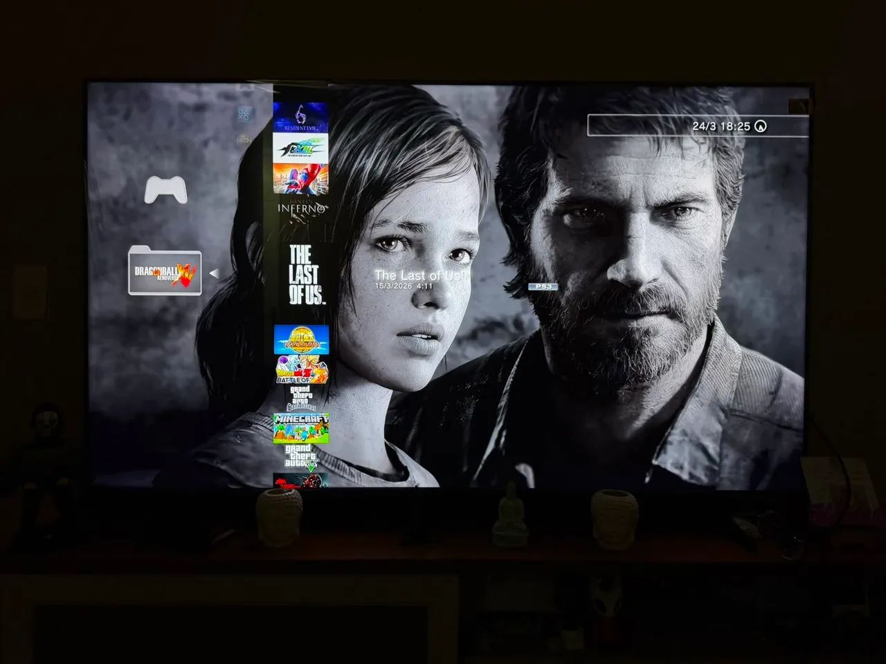 Ps3 tunado 1 tera +80 jogos  - Foto 5
