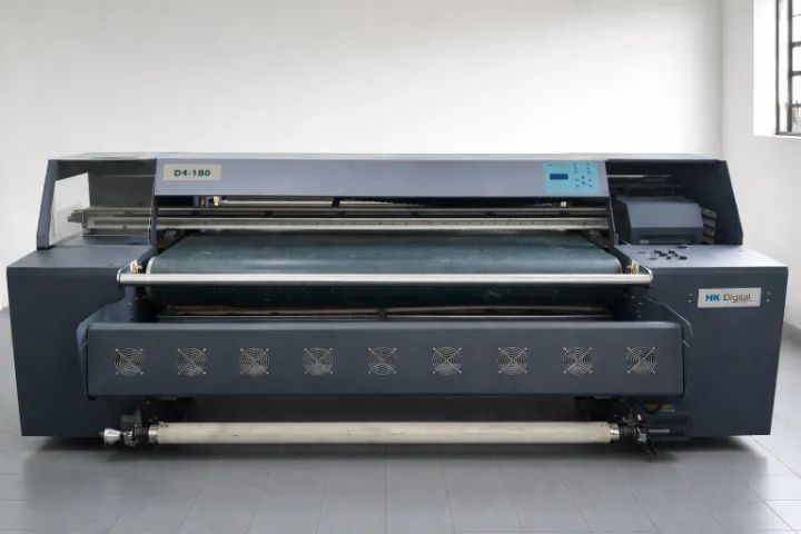 Impressora Sublimação HK Digital D4-180 Direto no Tecido 1,60m com Sistema Belt e 2 Cabeça