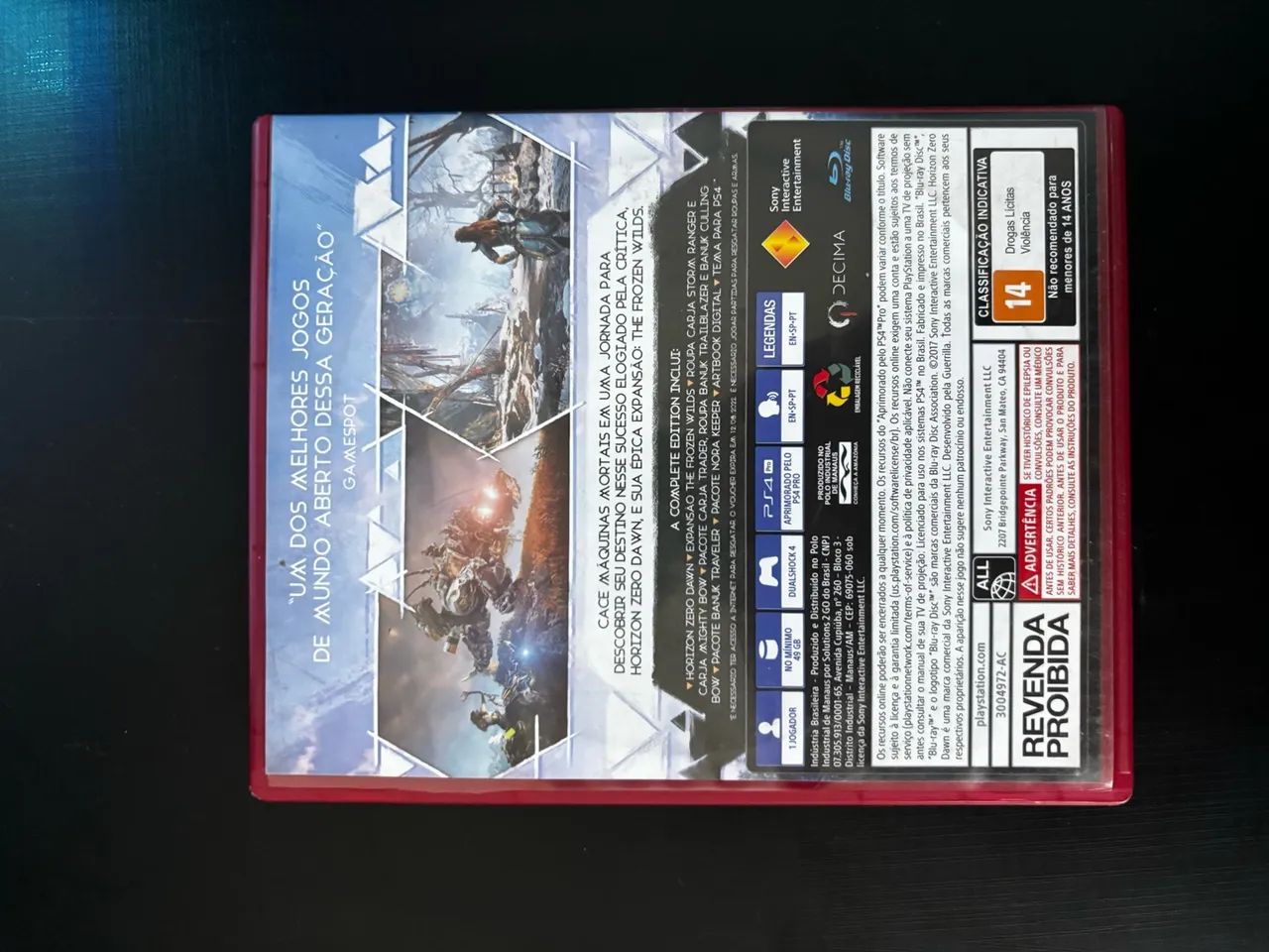 Jogo do PlayStation horizon zero Dawn complete edition  - Foto 3