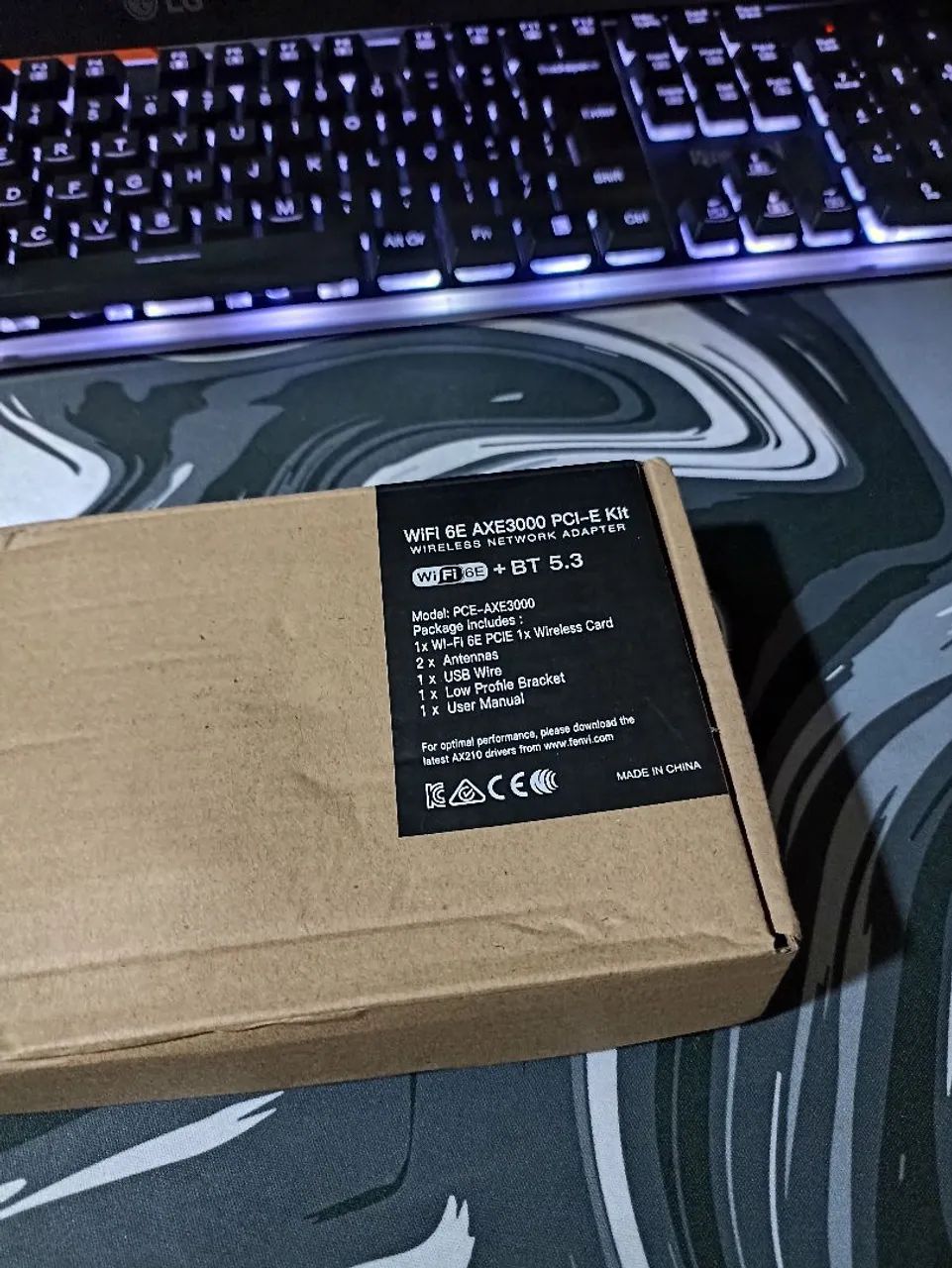 PLACA DE REDE FENVI AXE3000 - Foto 2