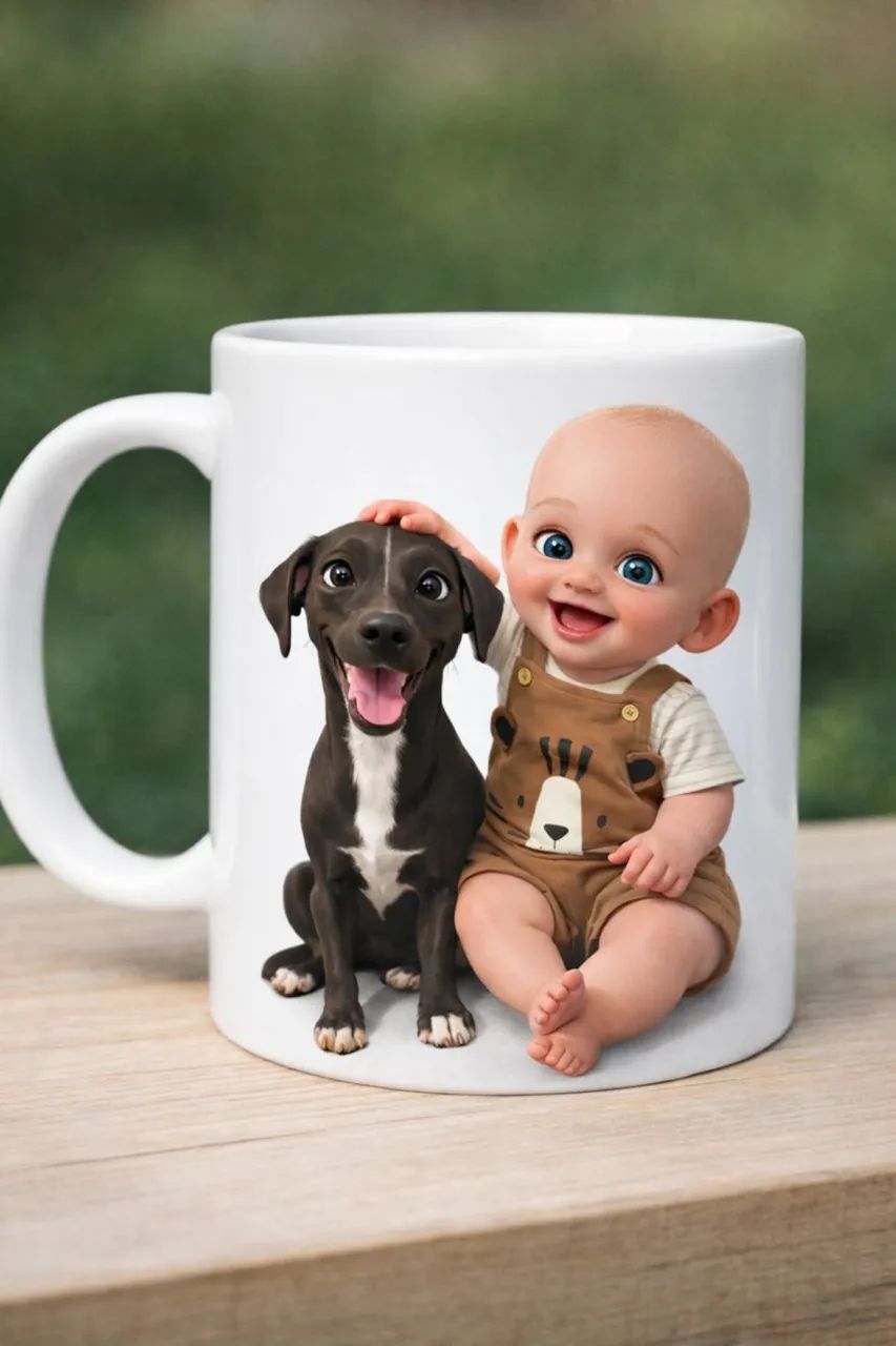 CANECA PERSONALIZADA COM CARICATURA