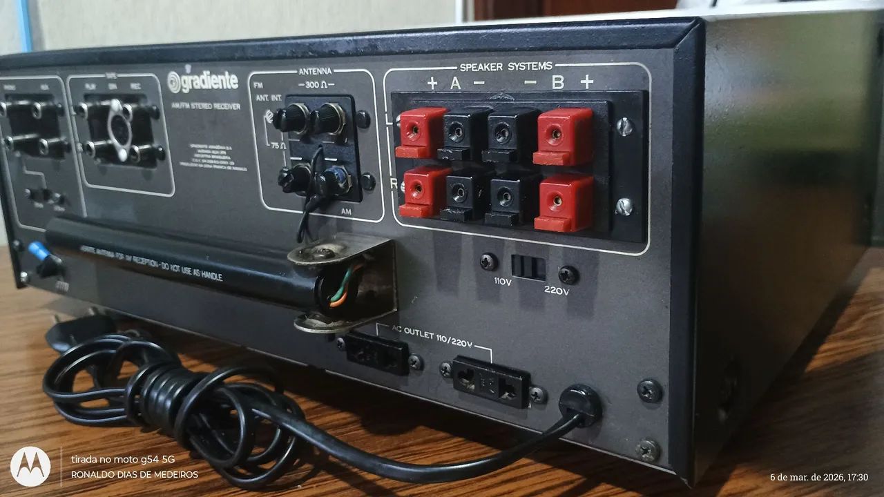 RECEIVER gradiente s125 ( n°3 ) da coleção - Foto 3