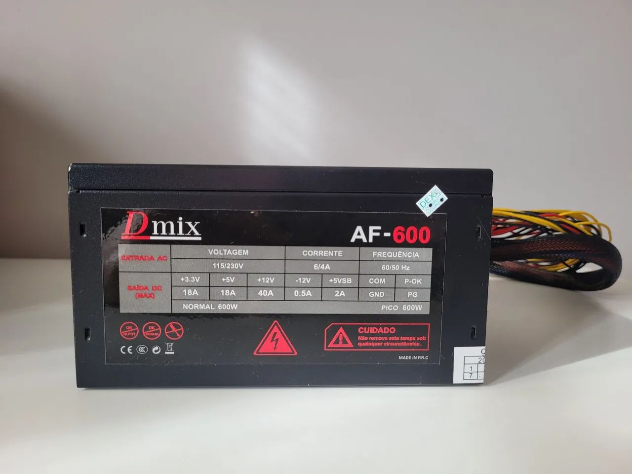 Fonte PC AF- 600 Dmix