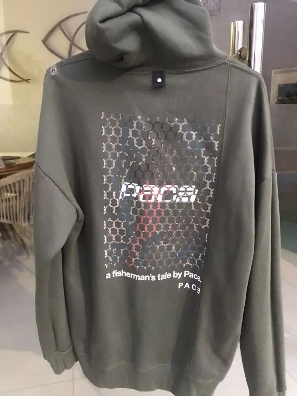 hoodie pace novo verde - Foto 3