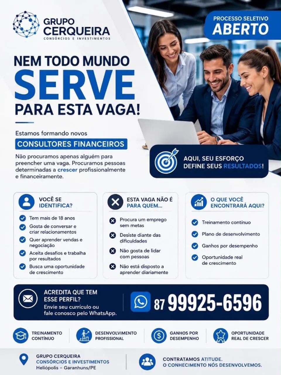 Vagas de emprego