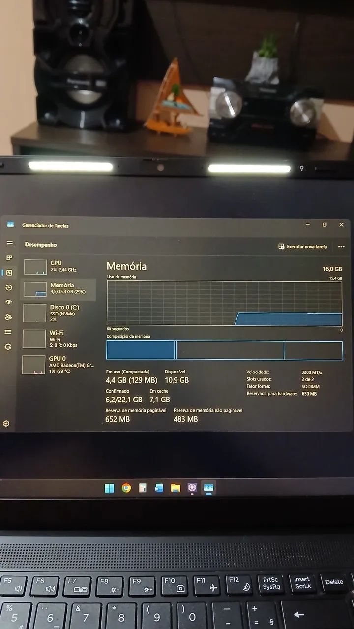 Notebook Ryzen 5500U 16GB - Foto 5