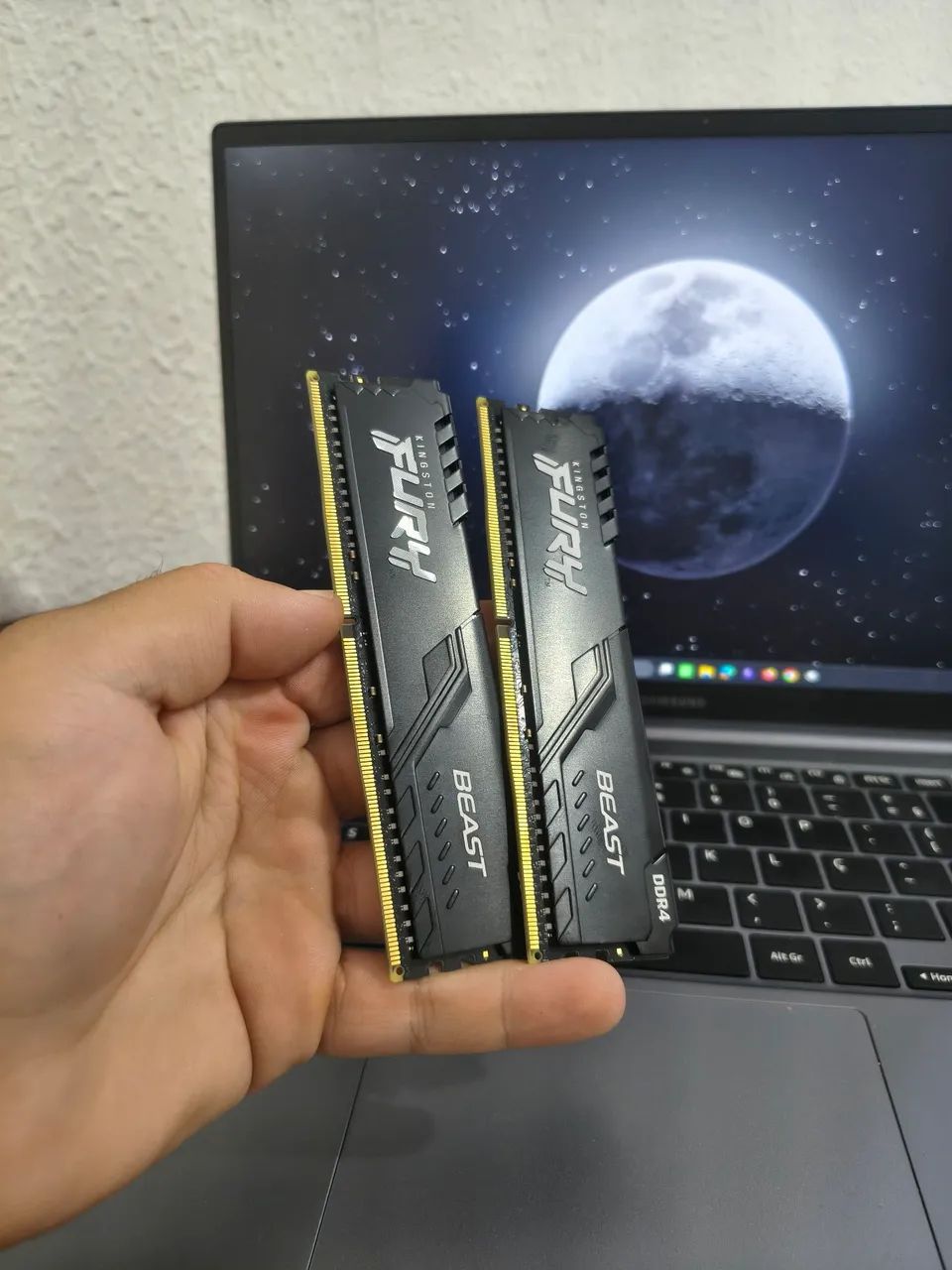 64Gb Ram Ddr4 3200Mhz Kingston Fury - Envio OlxPay - Aceito cartão e Entrego