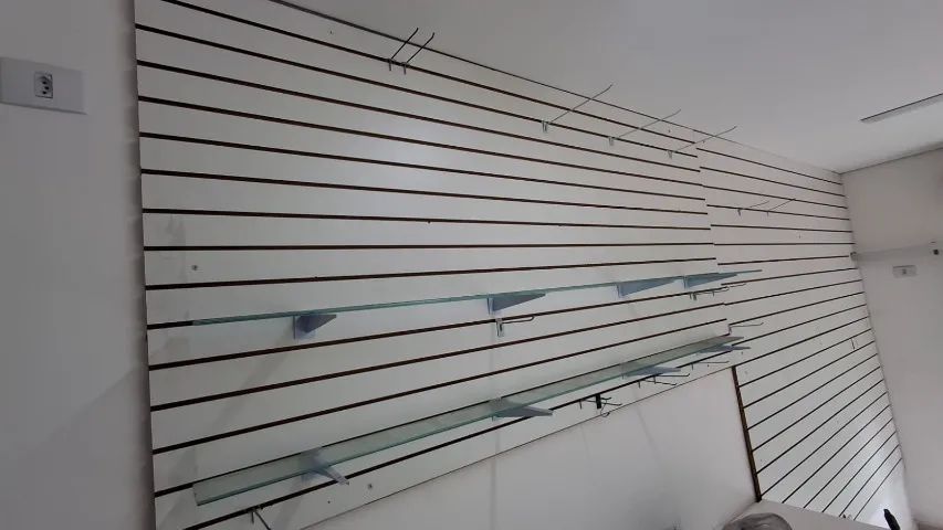 Kit com 3 Painel Canelado de MDF - Foto 2