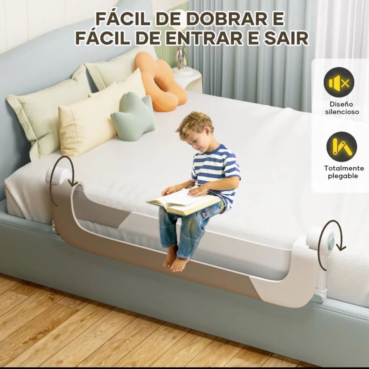 Grade de proteção para Cama - Foto 2