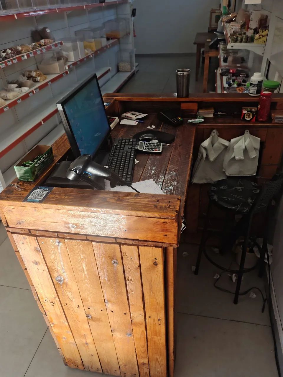 Balcão caixa