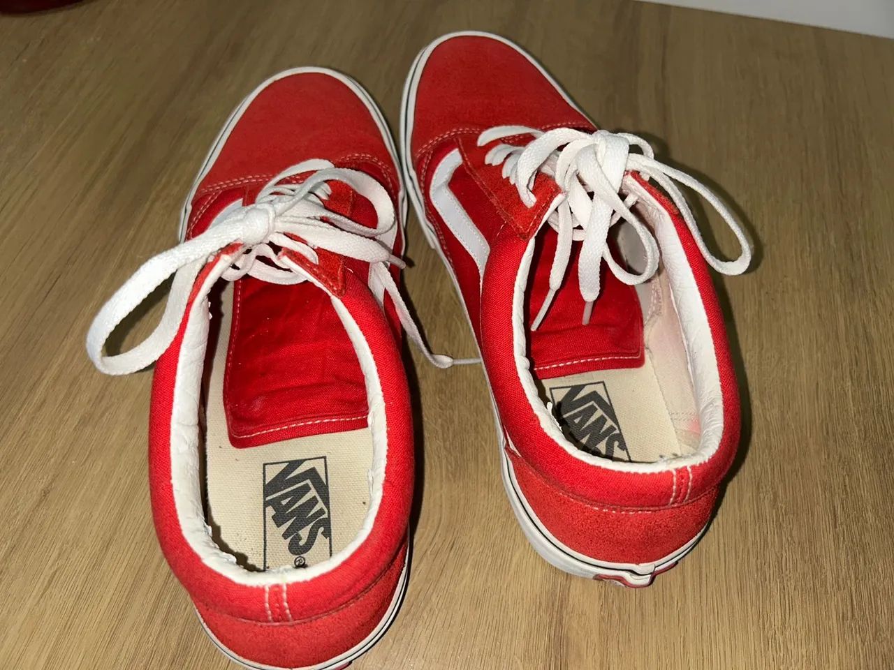 Tenis Vans Vermelho Tamanho 43 - Foto 3