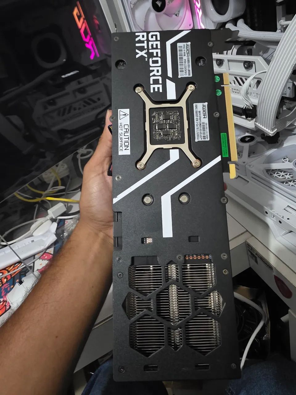 PLACA DE VÍDEO RTX 3070 TI 8GB GALAX SG - Foto 6
