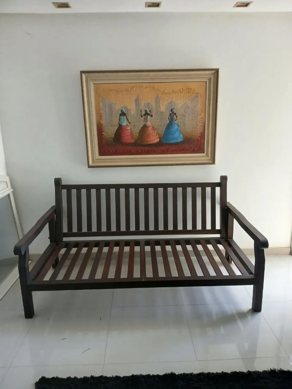 SOFÁ EM MADEIRA !  - Foto 3