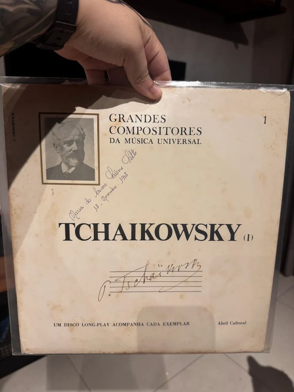  LP TCHAIKOVSKY - Grandes Compositores da Música Universal