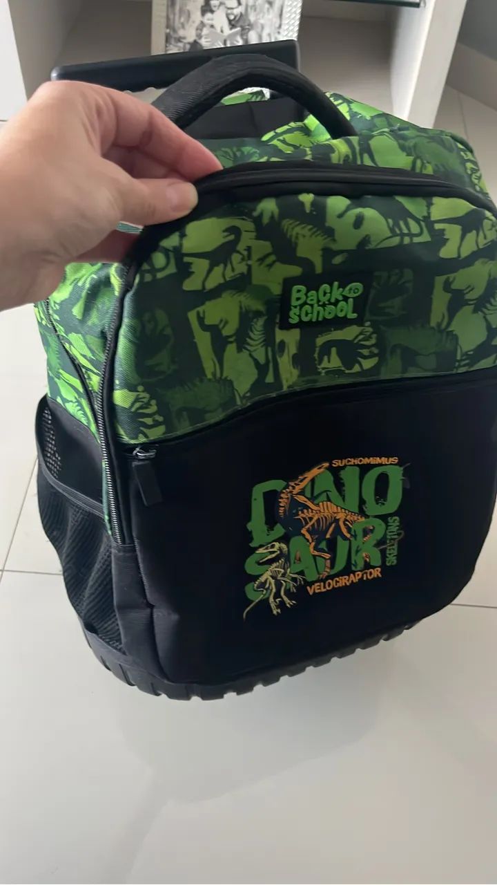 Mochila de Rodinha Infantil - Foto 4
