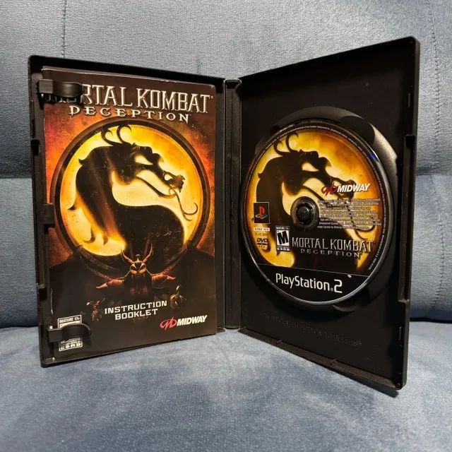 Mortal Kombat Deception (PS2) Original CIB - Foto 2