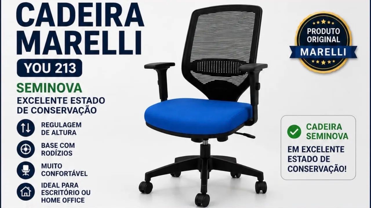 Cadeira para escritório  - Foto 2