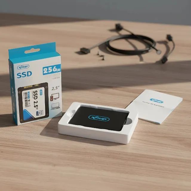 Ssd 256gb Sata 3 2,5 Knup - Armazenamento - Chácaras Luzia Vicente