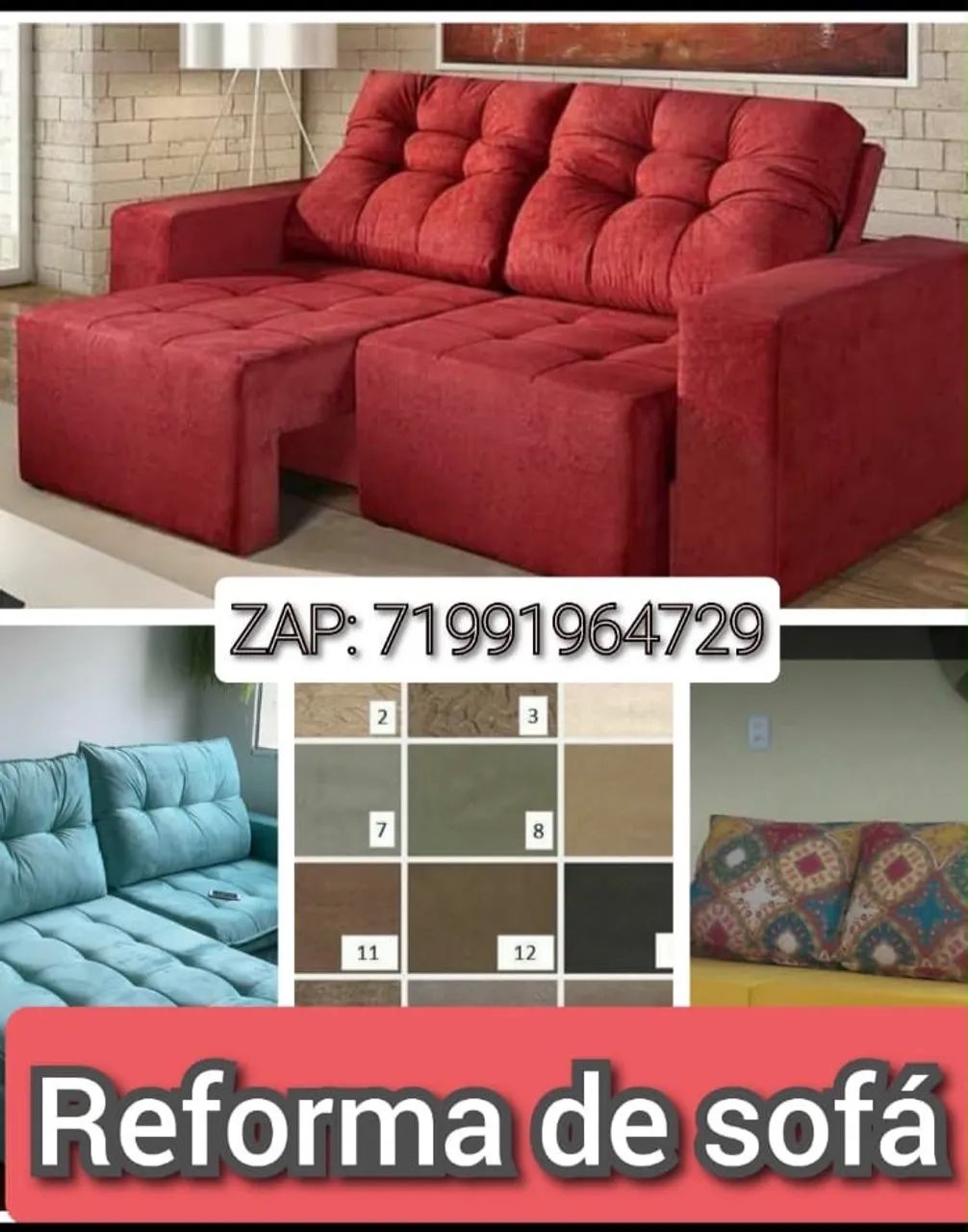 Reforma de sofá 