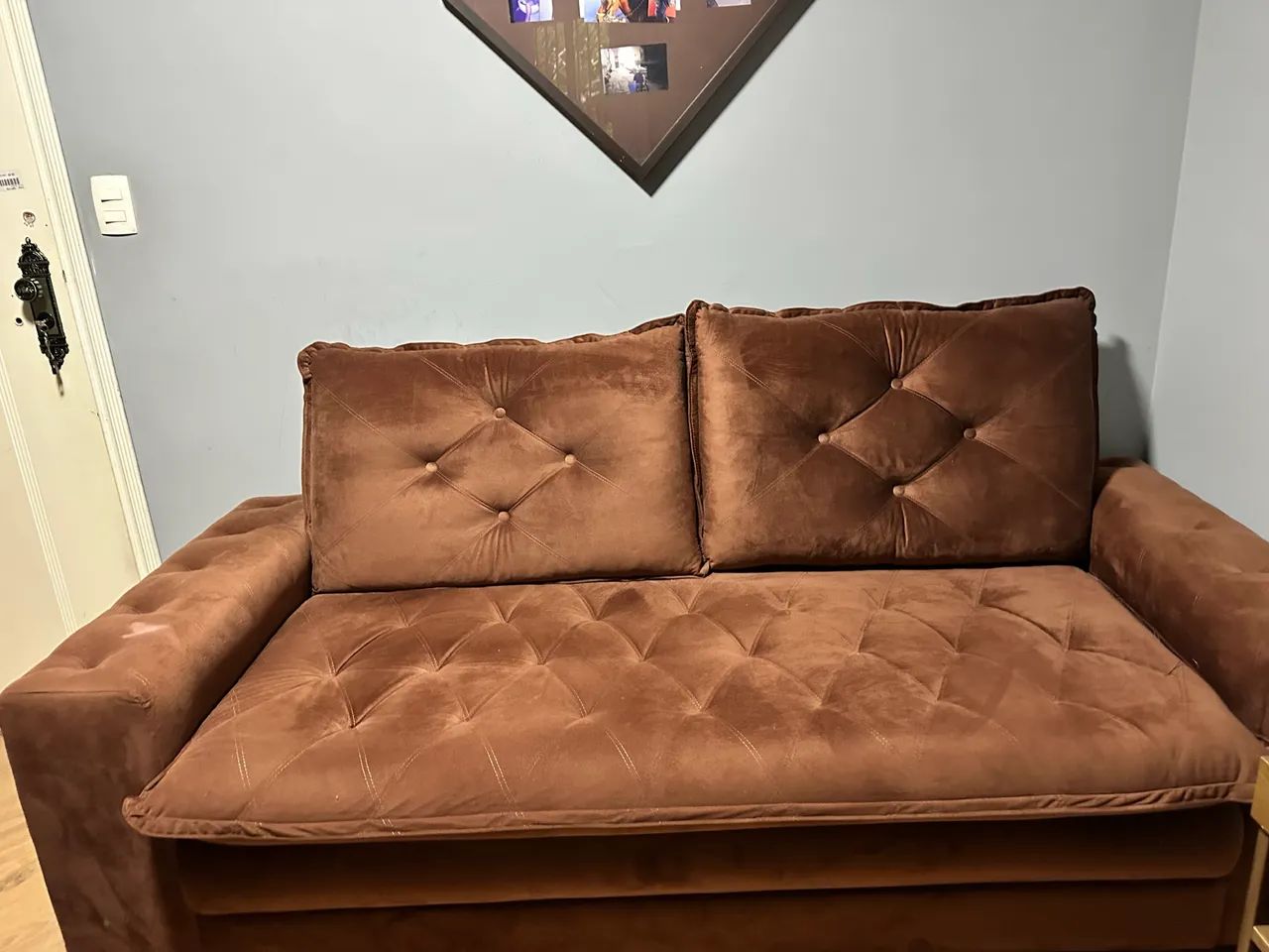 Sofa fofo 2 e 3 lugares 