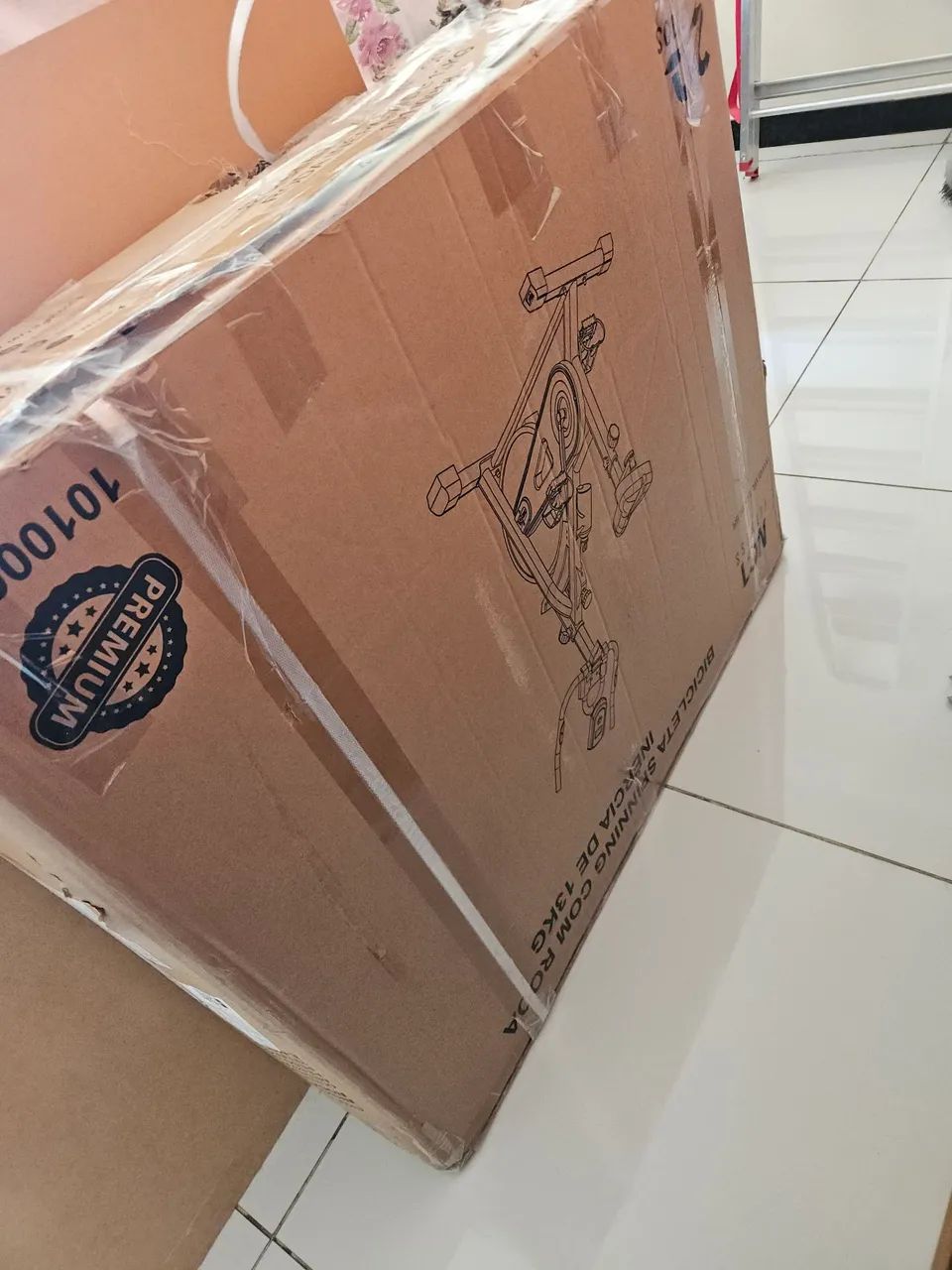 Vendo Bicicleta Spinning Com Roda De Inércia De 13kg 