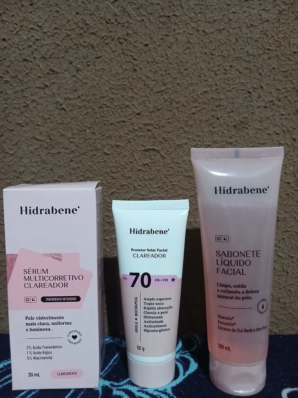 Kit de limpeza de rosto 