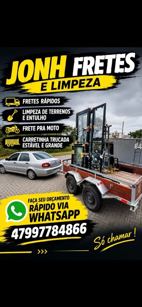 Faço frete 
