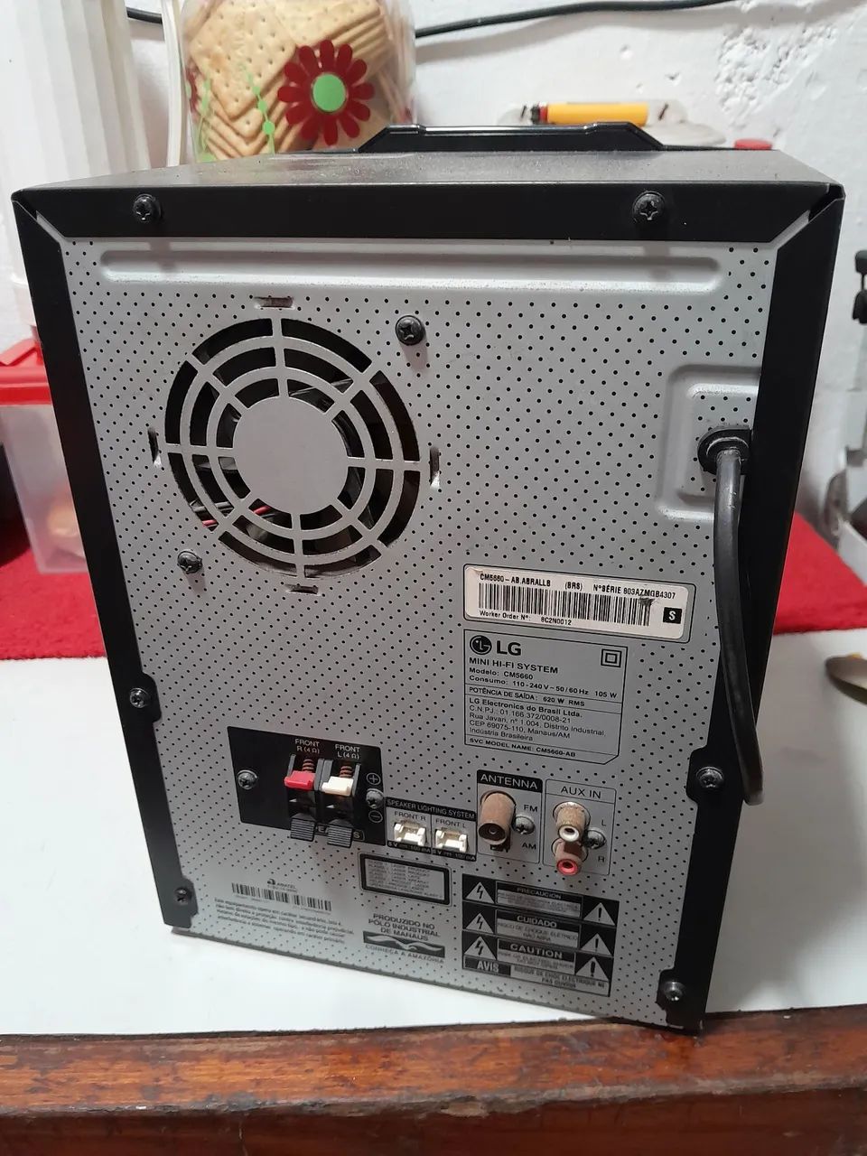 Cabeça LG 620W COM DEFEITO  - Foto 2
