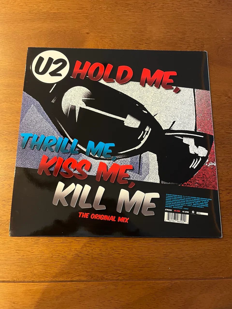 U2 Hold Me Thrill Me Kiss Me Kill Me (single) [Vinil] - Foto 2