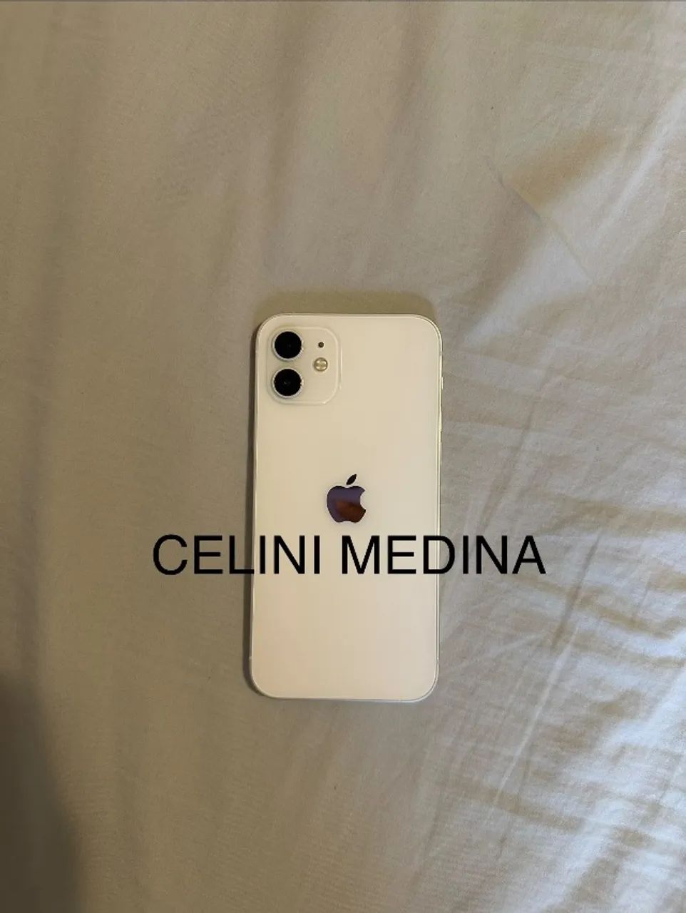 iphone 12 64gb branco + acessórios 